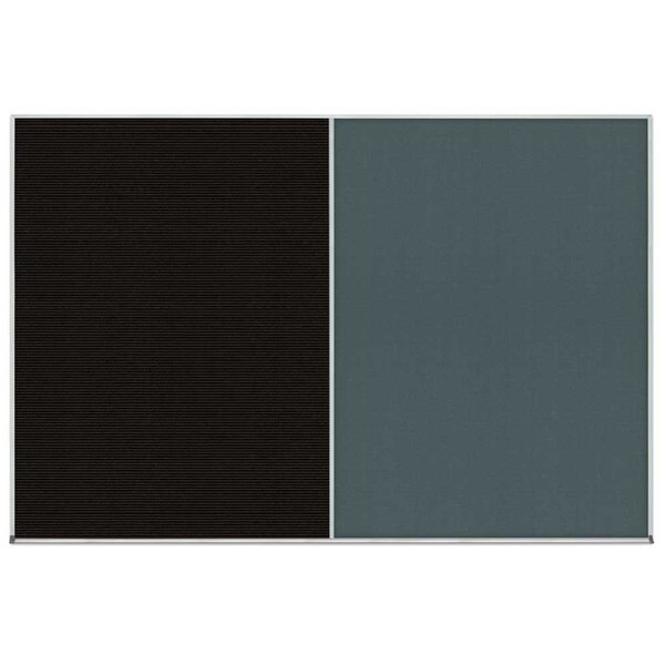 Enclosed Corkboard, 1 Door, 18"x24", 4" Fra